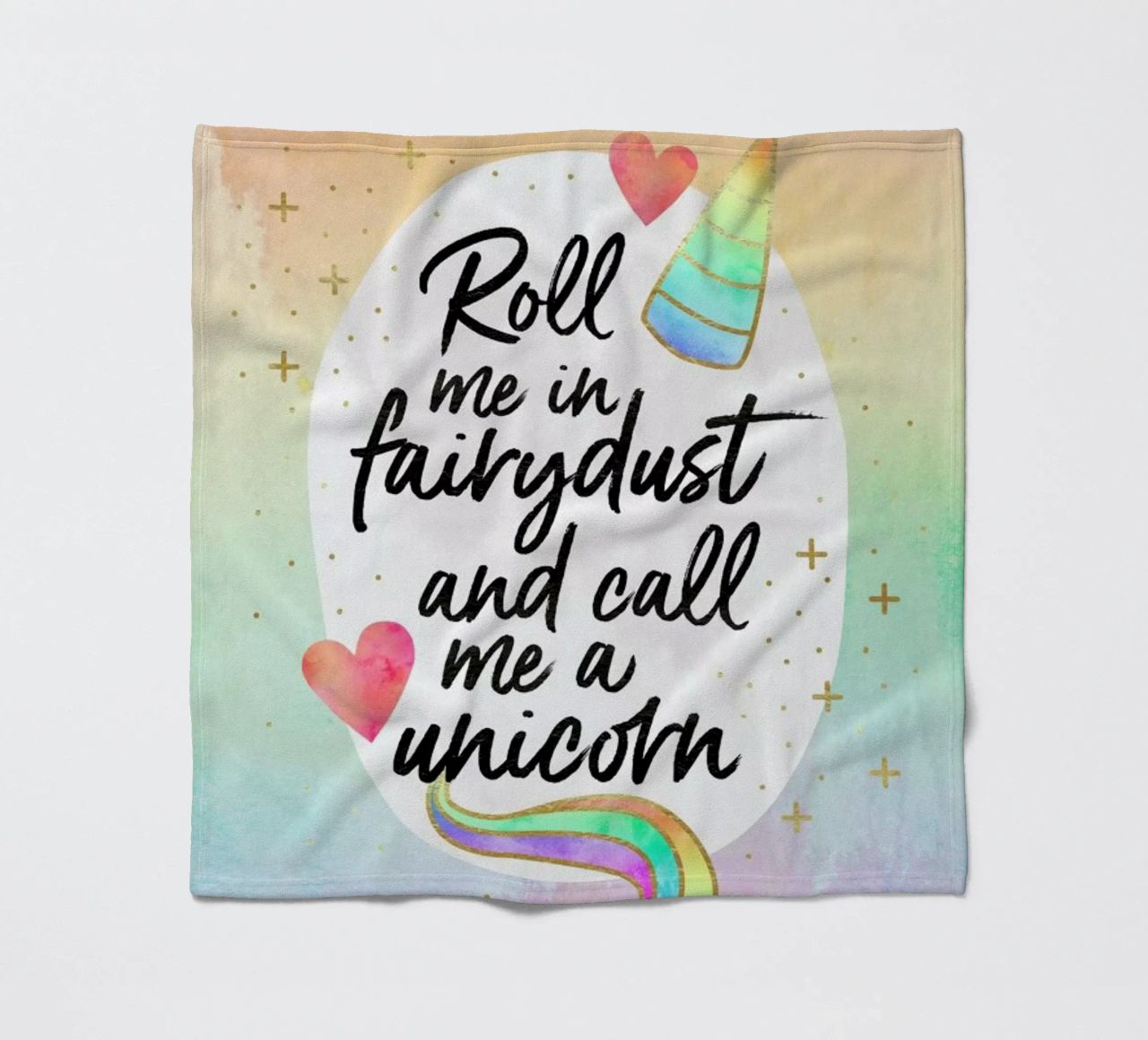 Roll Me in Fairydust Fleecedecke von Elisabeth Fredriksson