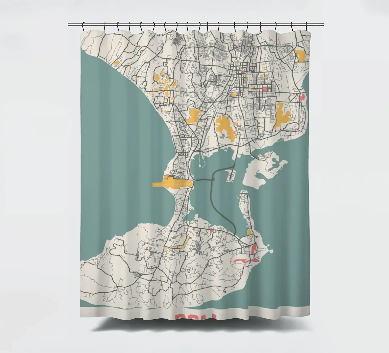 BALI shower curtain by Travelstudio