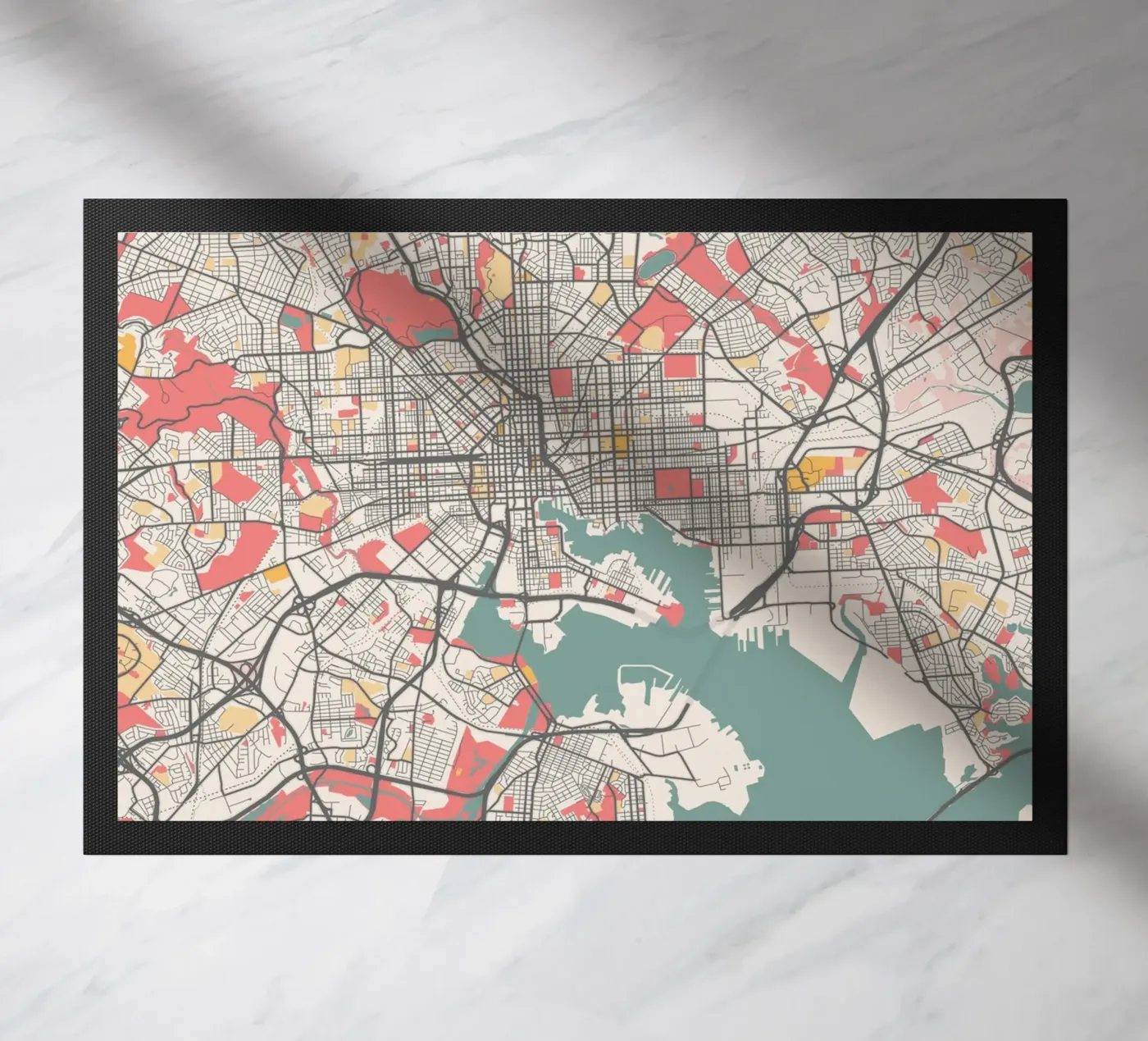 BALTIMORE deurmat van Travelstudio