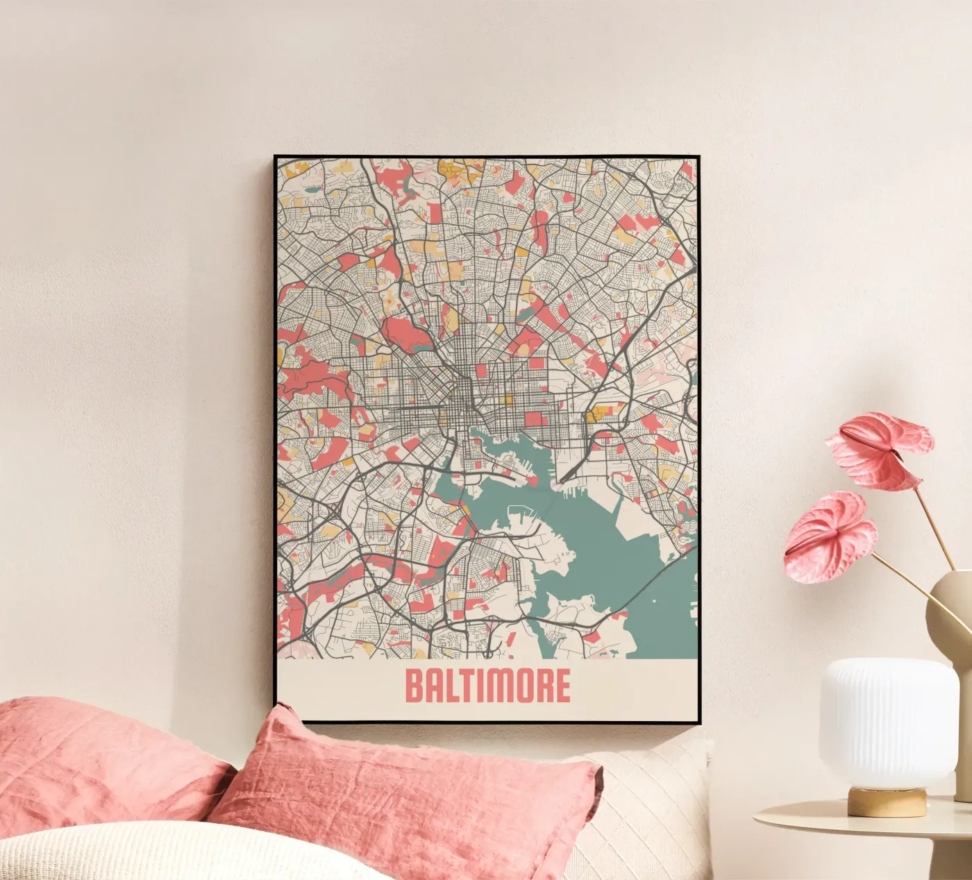 BALTIMORE Acryl-Glas von Travelstudio