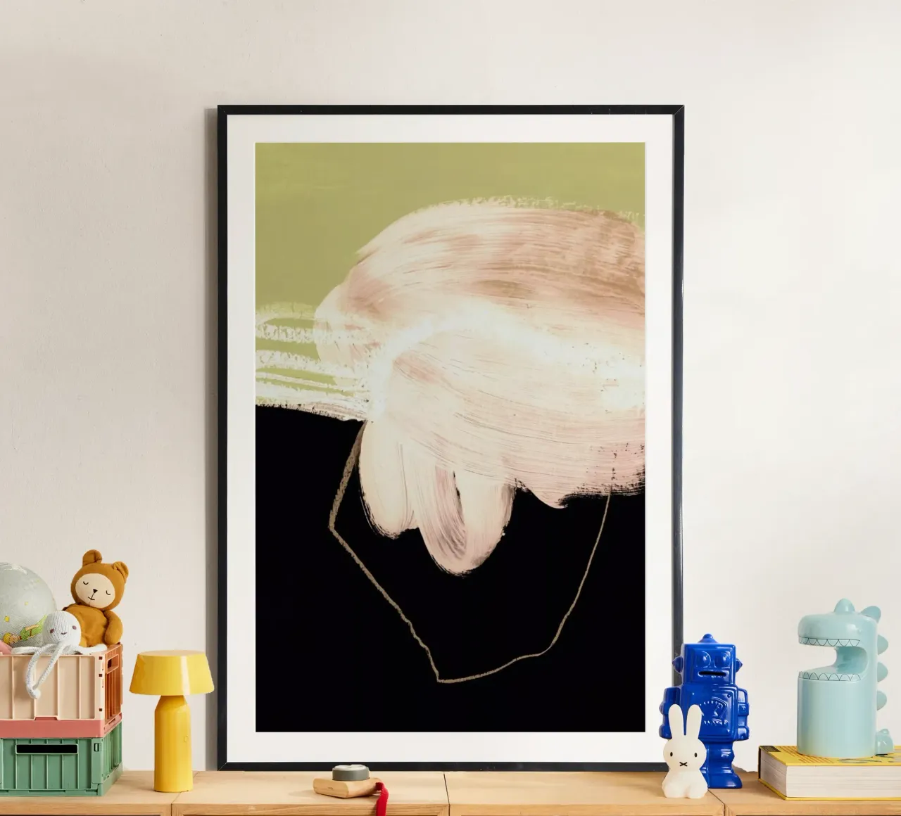 Untitled 160318 poster con telaio in plastica da IRIS LEHNHARDT FINE ART
