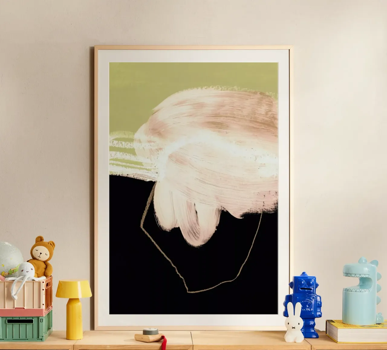 Untitled 160318 poster con telaio in plastica da IRIS LEHNHARDT FINE ART