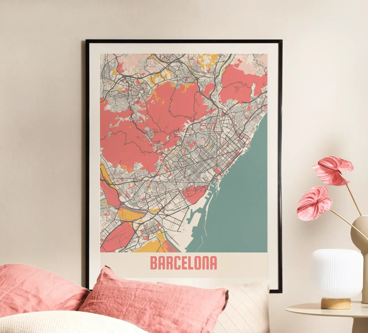 BARCELONA poster da Travelstudio