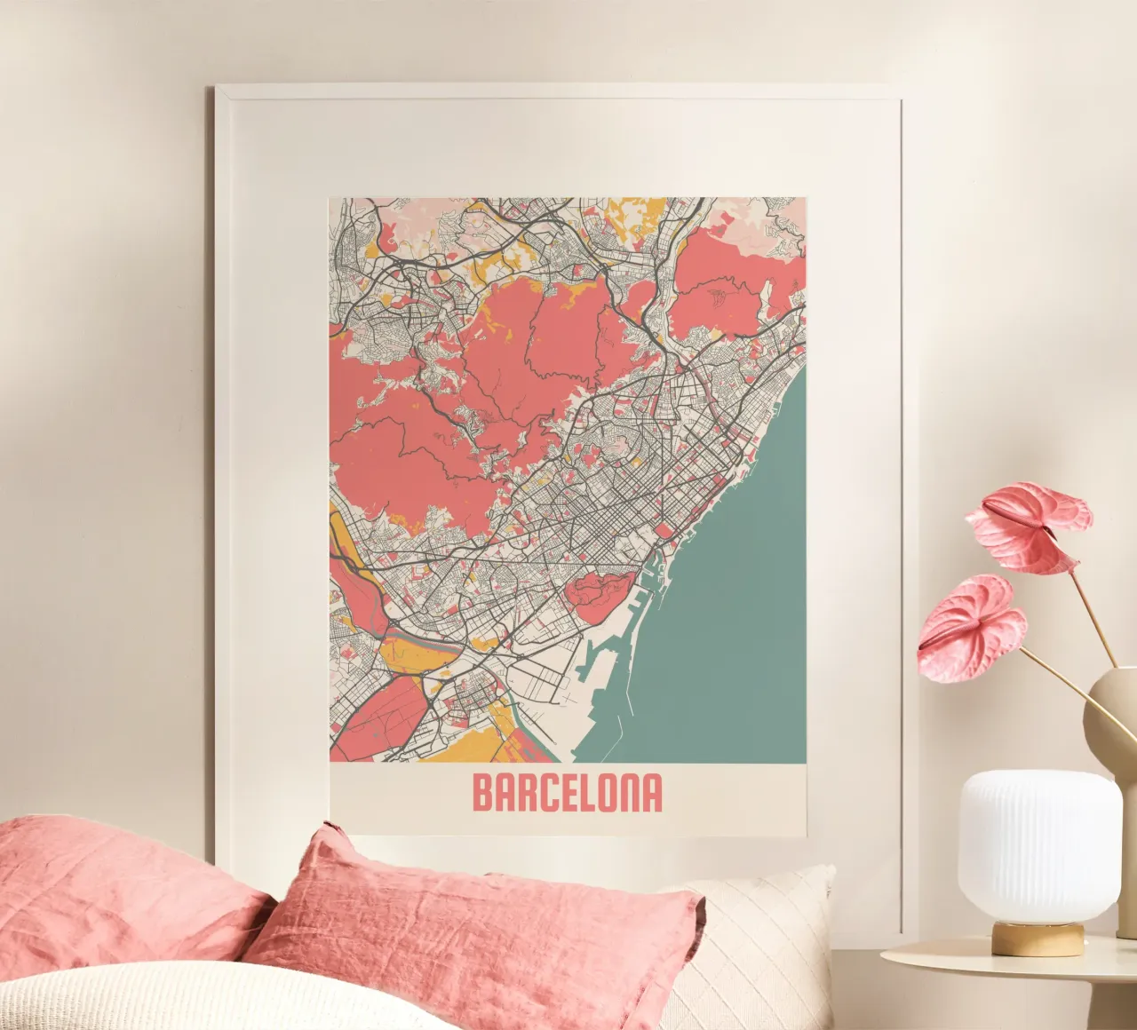 BARCELONA poster da Travelstudio