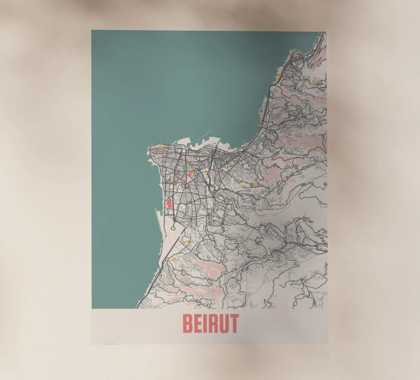BEIRUT pellicola backlit da Travelstudio