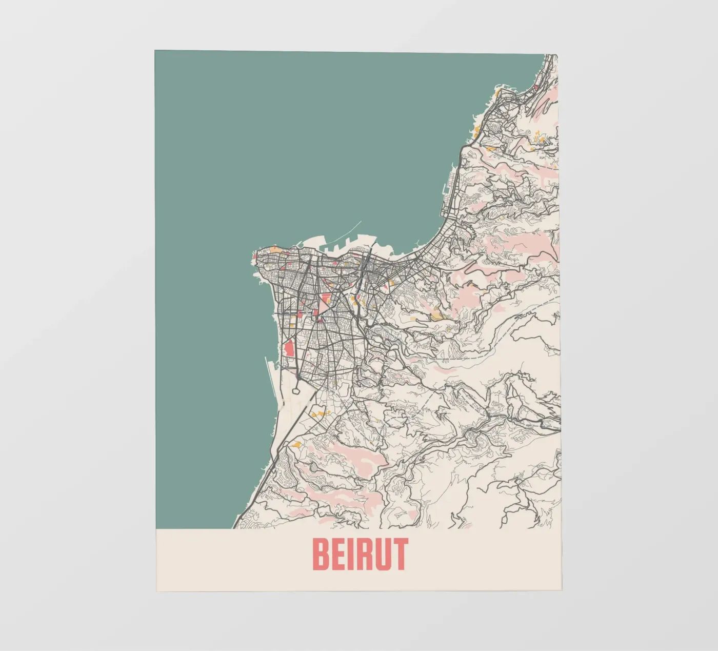 BEIRUT pellicola backlit da Travelstudio