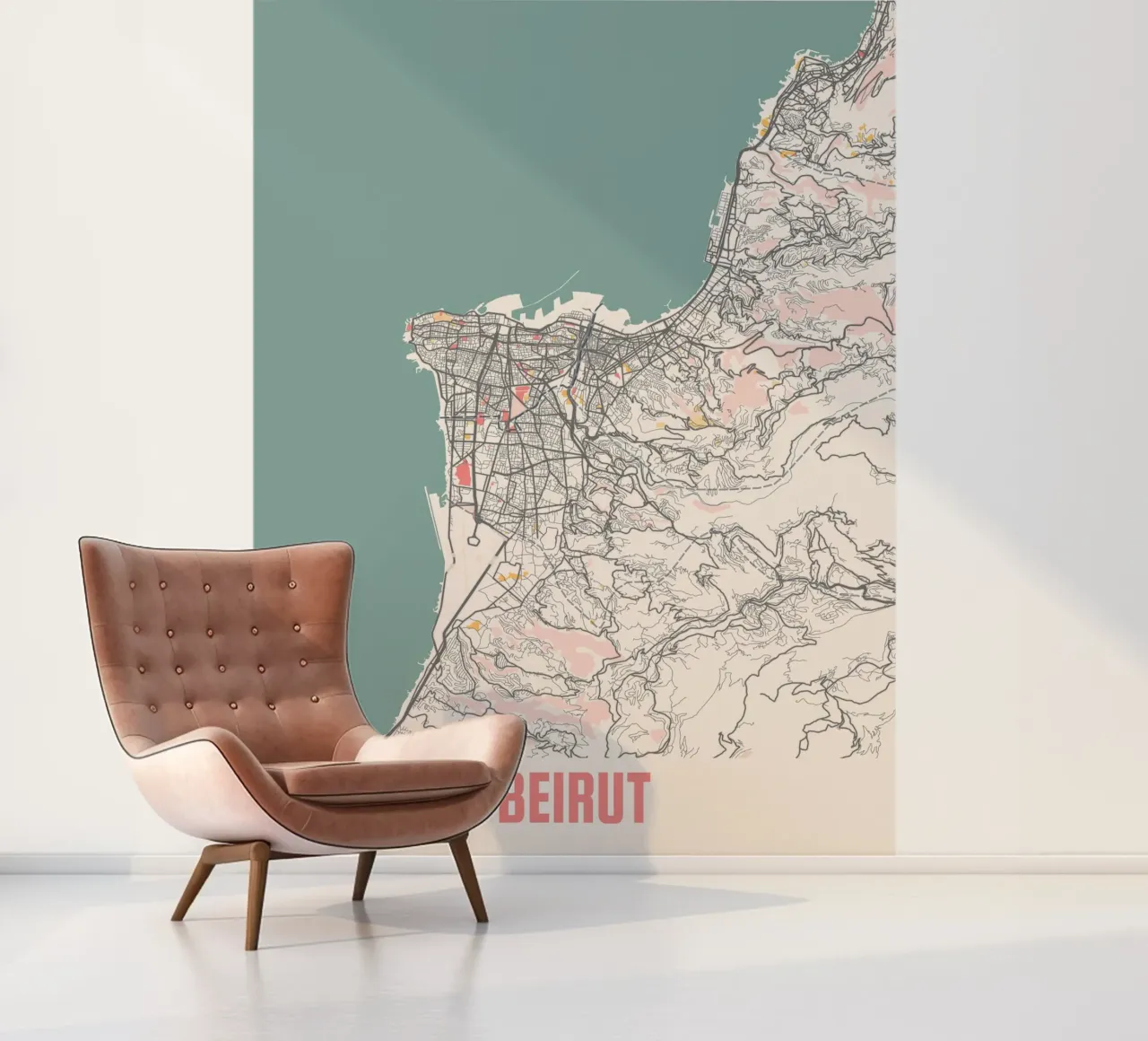 BEIRUT papier peint photo de Travelstudio