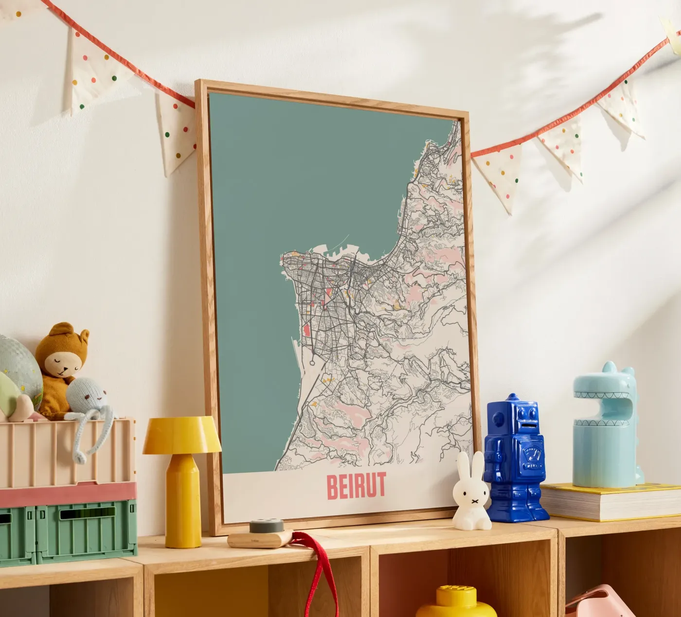 BEIRUT Acryl-Glas von Travelstudio