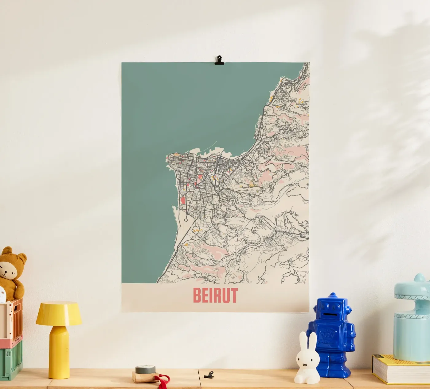 BEIRUT Poster von Travelstudio