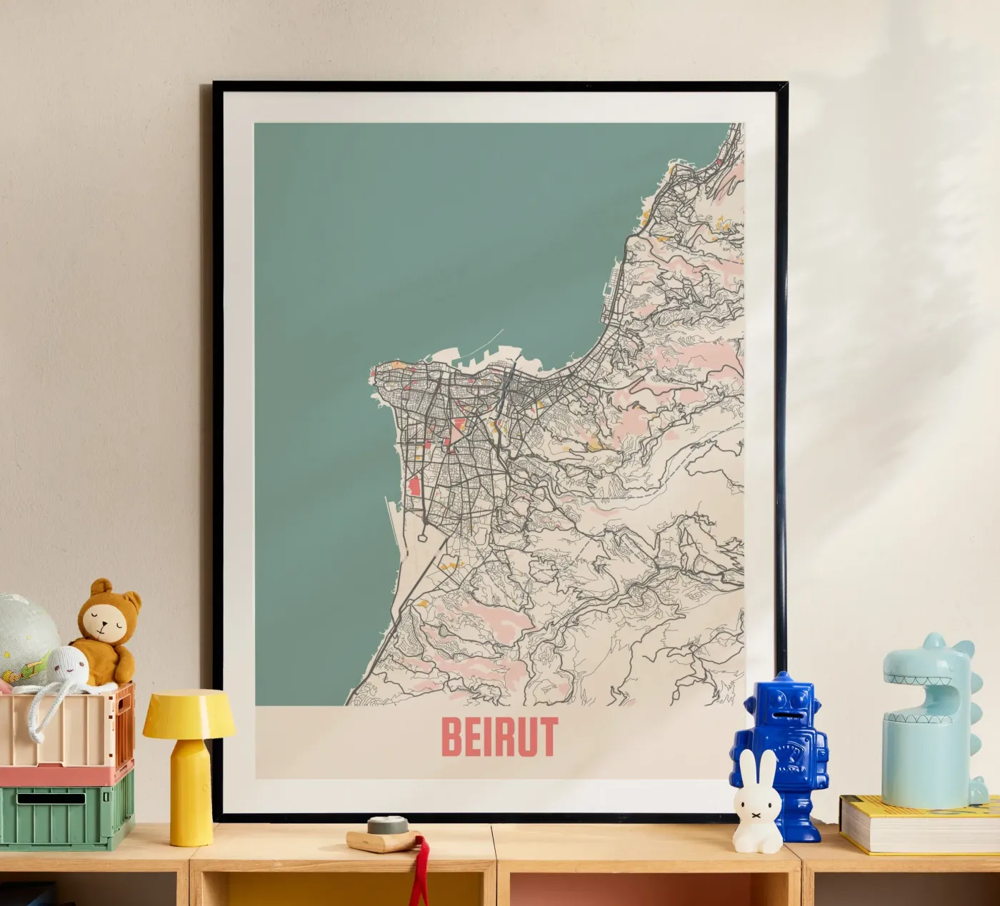 BEIRUT Poster von Travelstudio