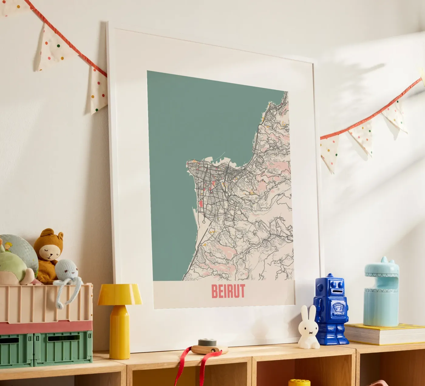 BEIRUT Poster von Travelstudio