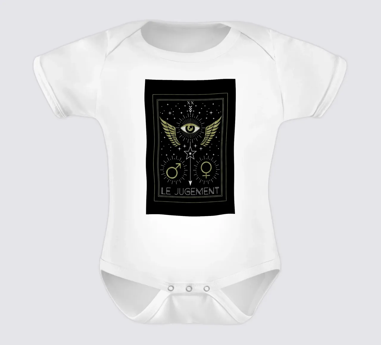 The Judgement body neonato maniche corte da cafelab