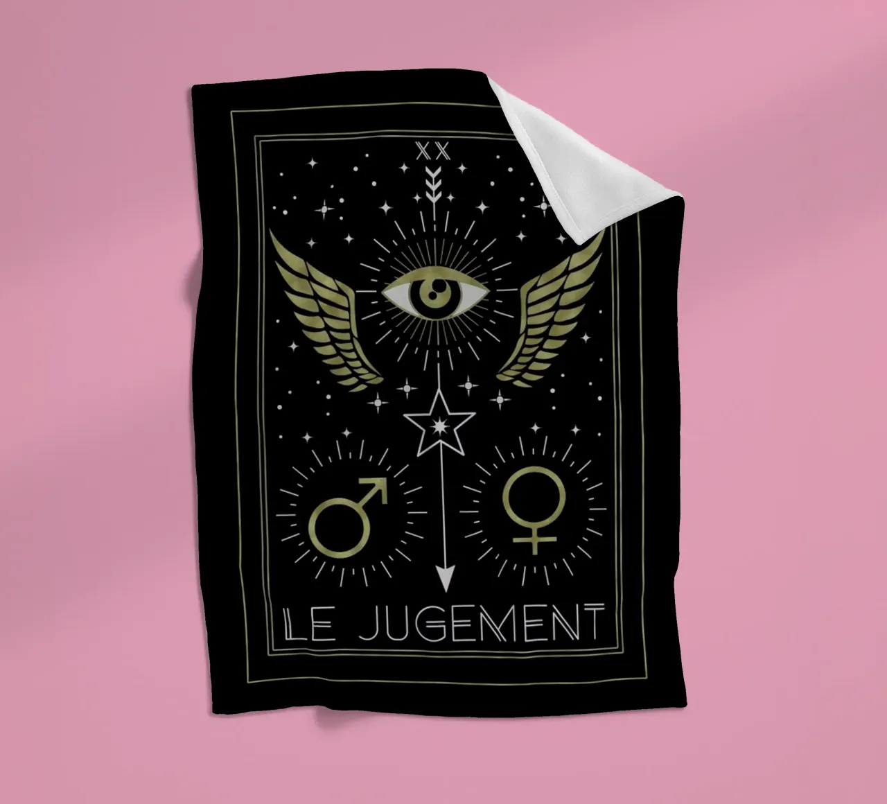 The Judgement coperta in pile da cafelab