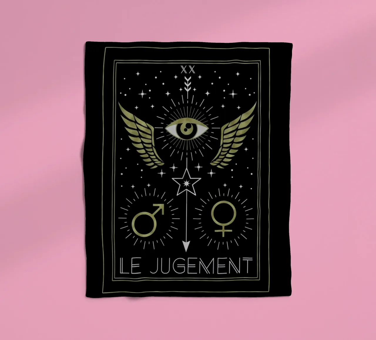 The Judgement coperta in pile da cafelab
