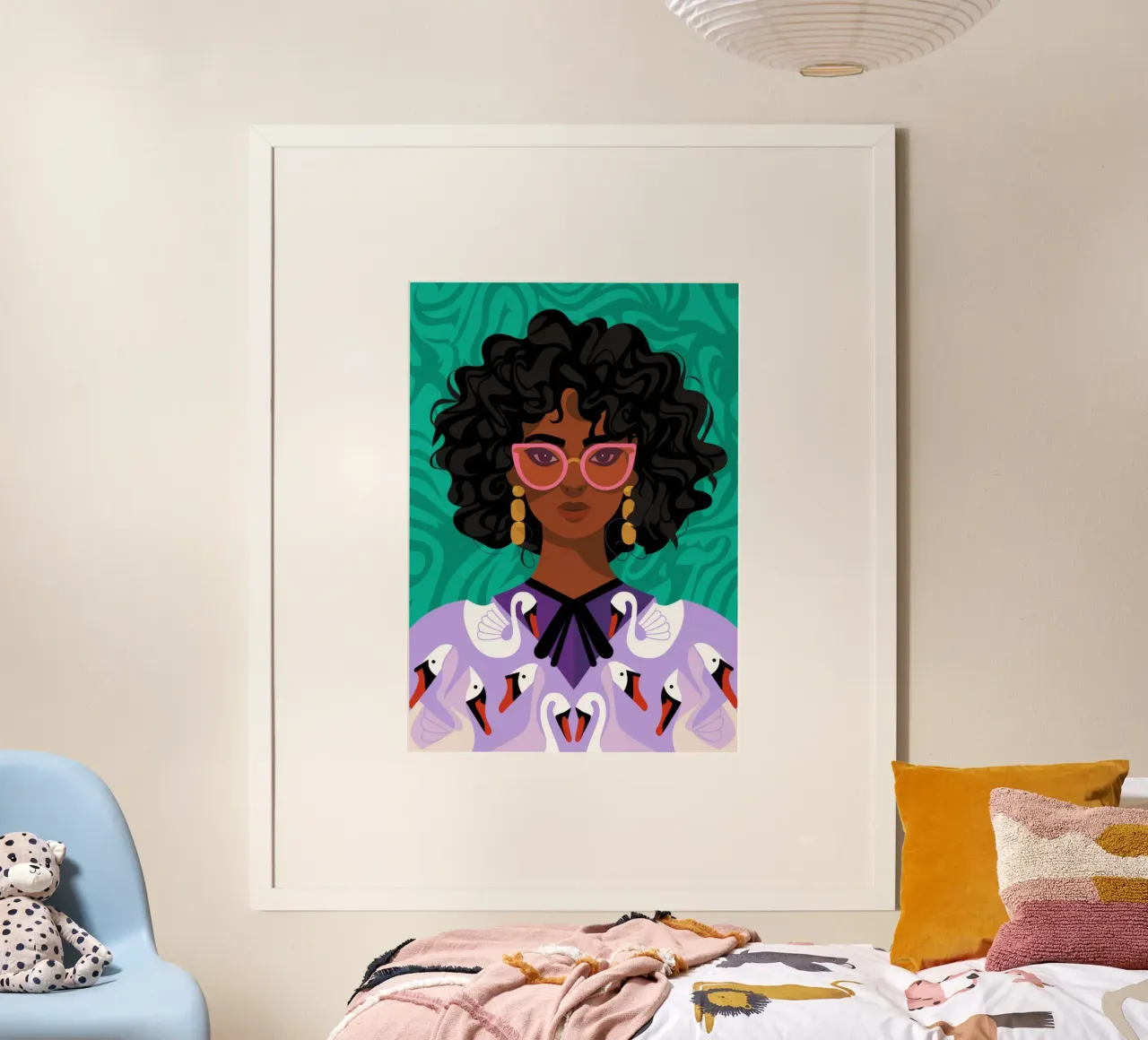 Stile dei capelli ricci carta hahnemühle da Emery Kate