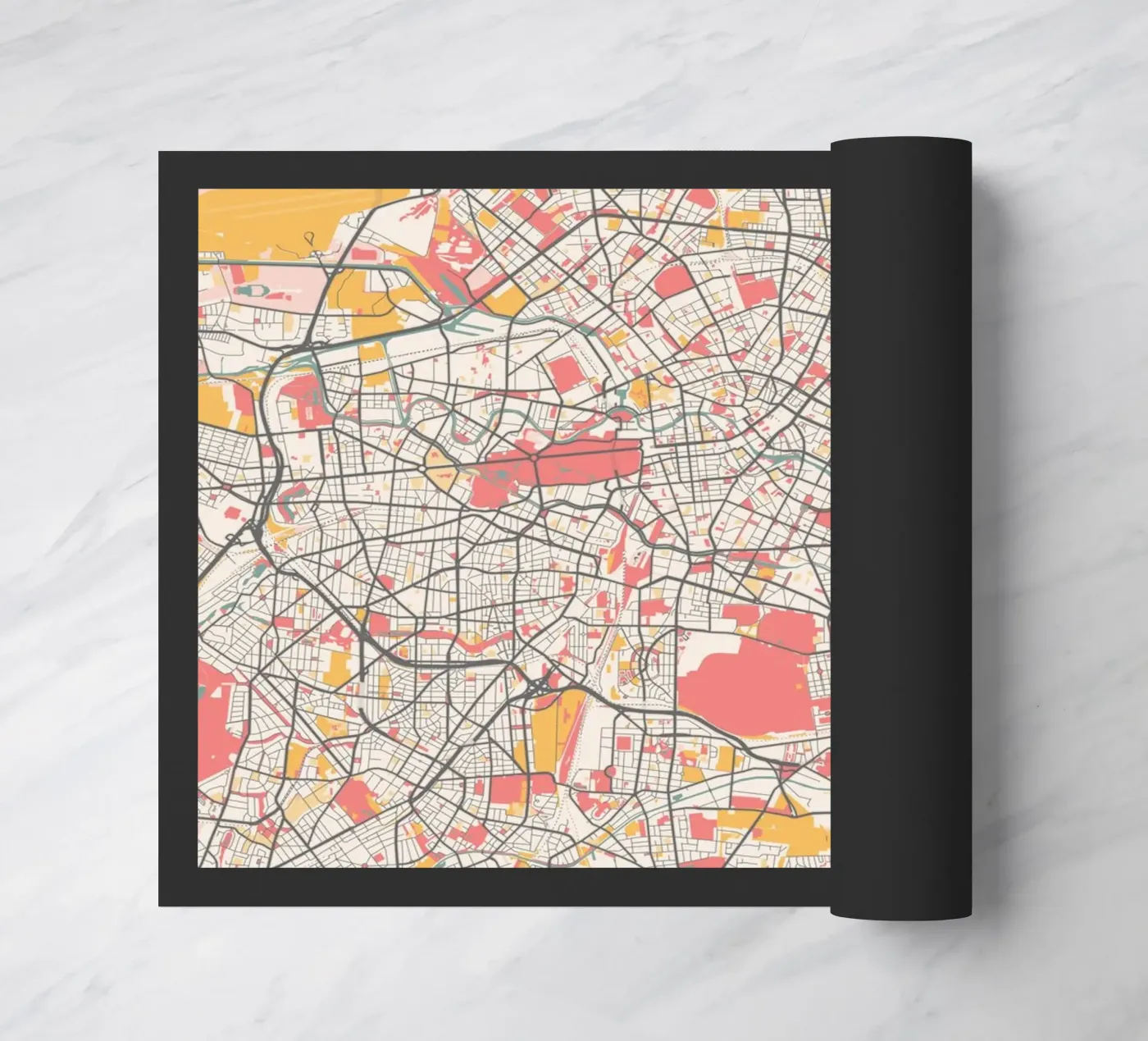 BERLIN deurmat van Travelstudio