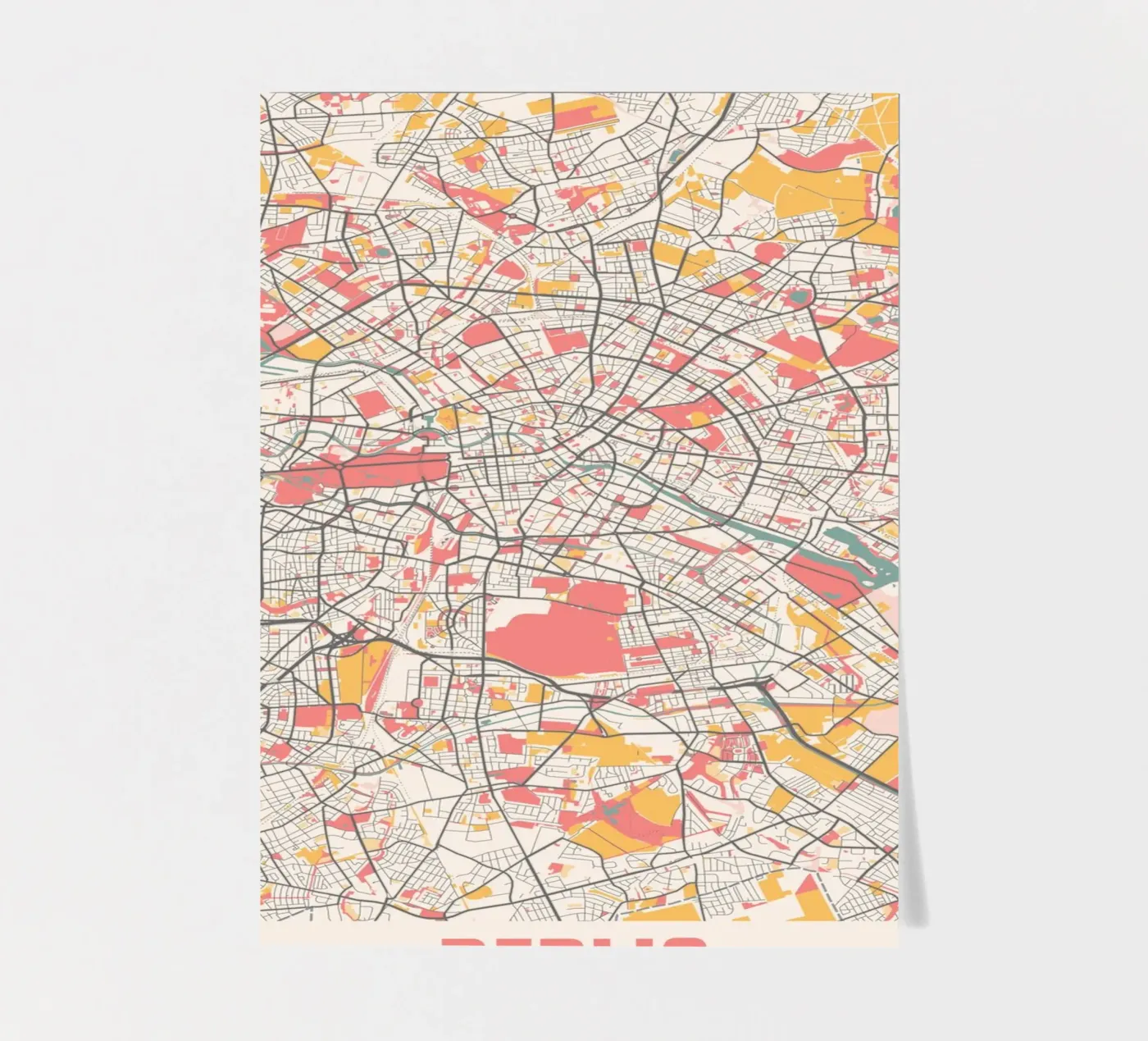 BERLIN sticker sheet by Travelstudio