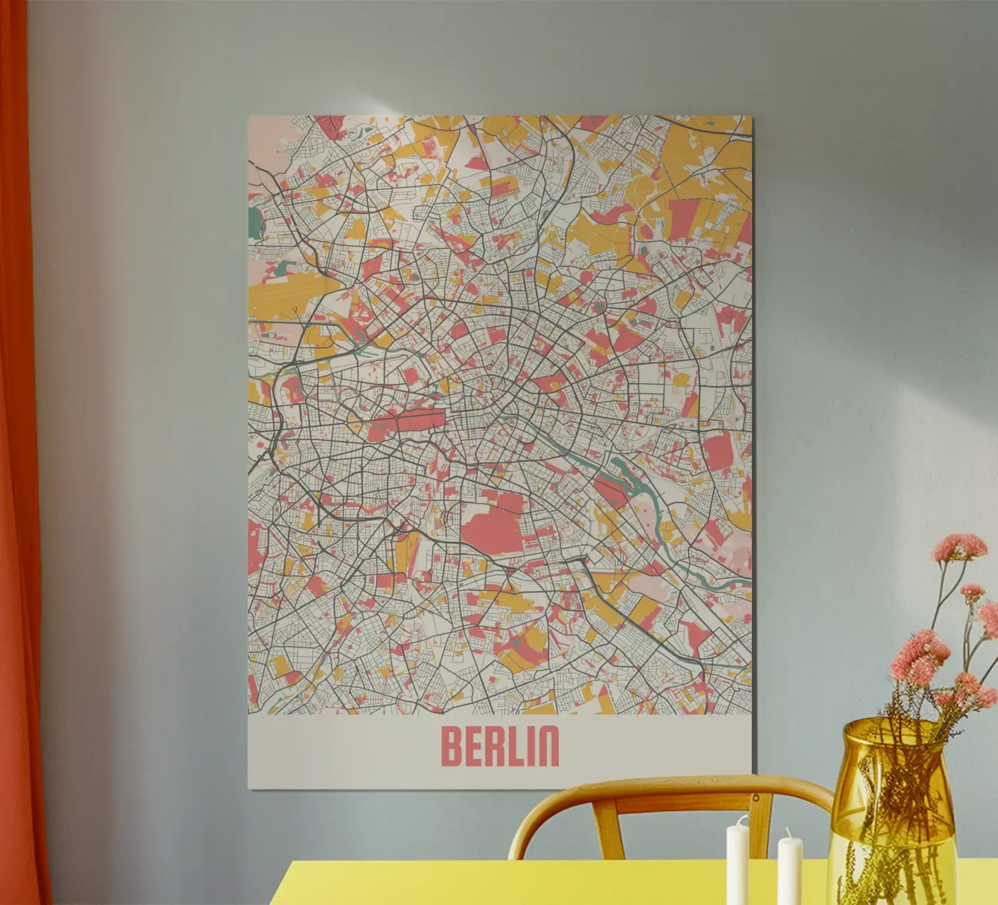 BERLIN poster van Travelstudio