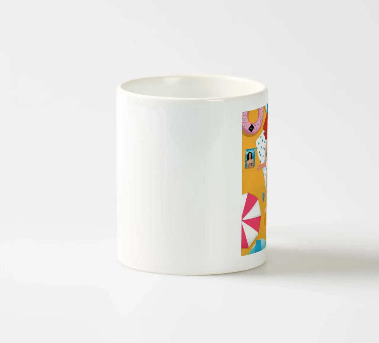 Giornata di relax in spiaggia tazza in ceramica da Emery Kate