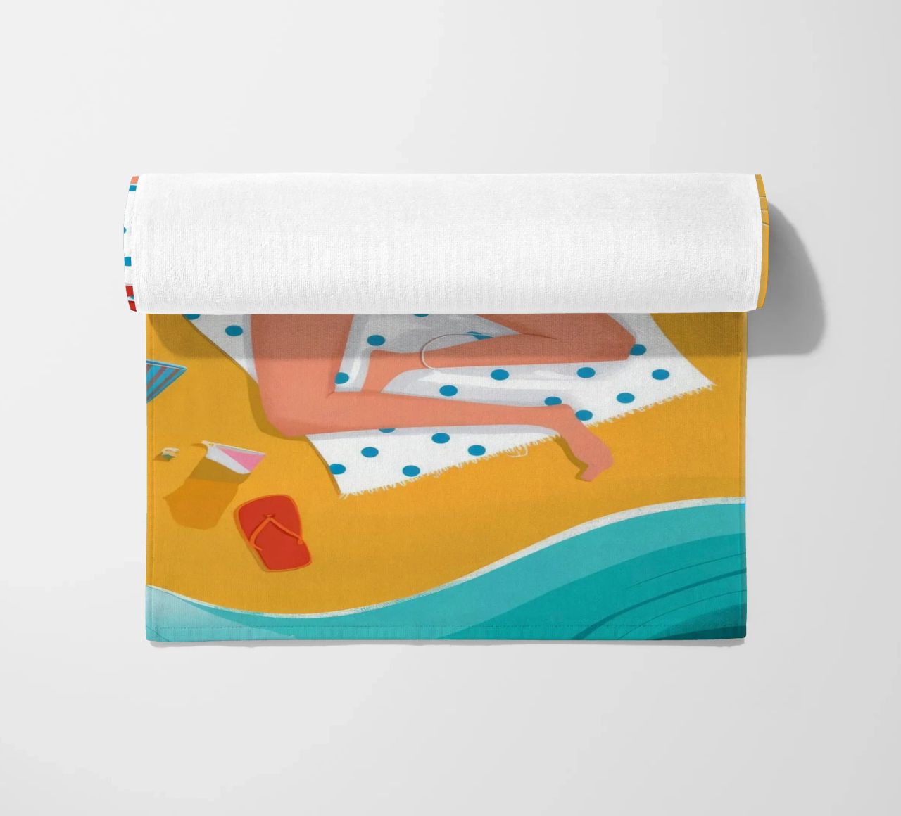 Giornata di relax in spiaggia telo mare da Emery Kate