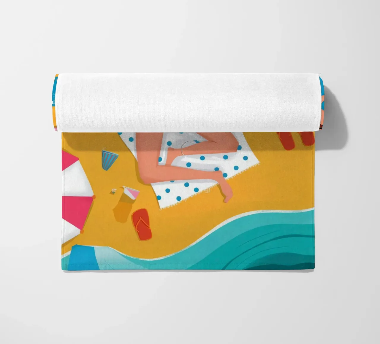 Giornata di relax in spiaggia telo mare da Emery Kate