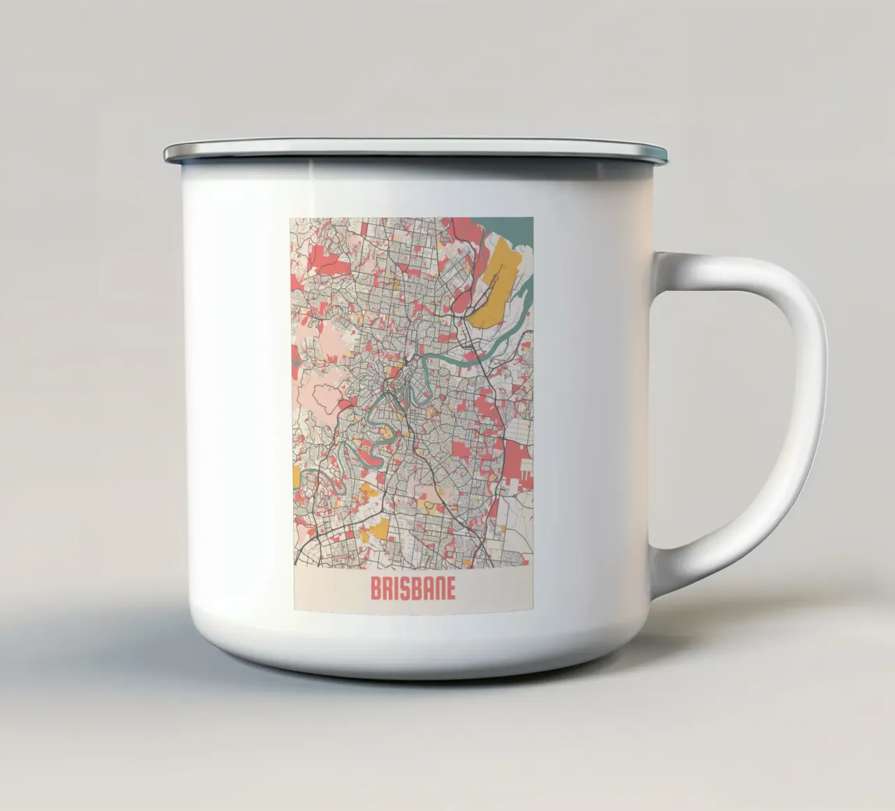 BRISBANE tazza in smalto da Travelstudio