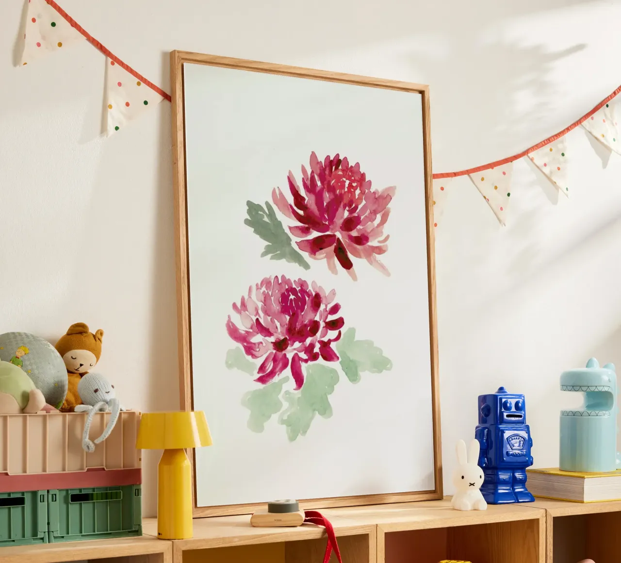 Chrysanthemum plexiglass da Farina Kuklinski