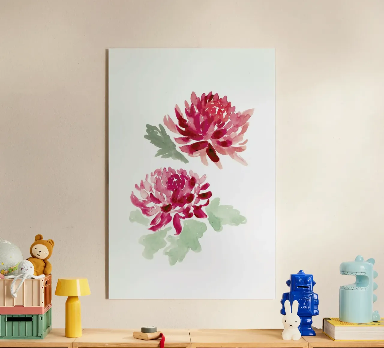 Chrysanthemum plexiglass da Farina Kuklinski