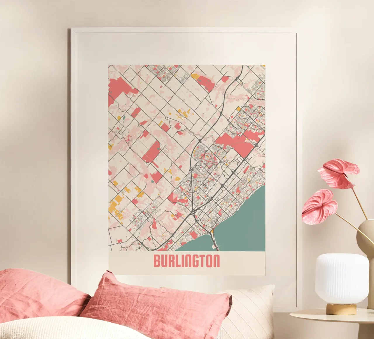 BURLINGTON poster da Travelstudio