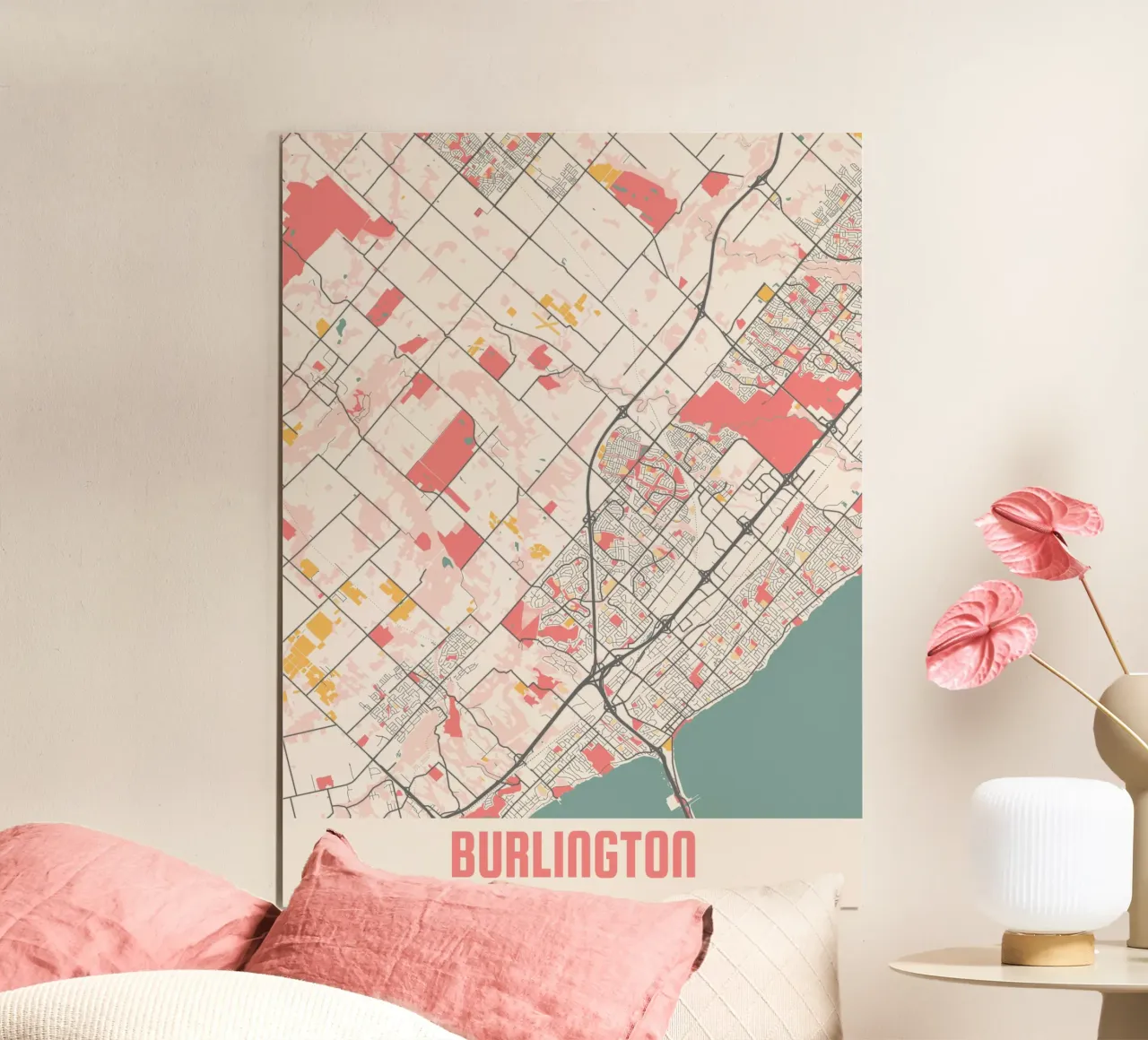 BURLINGTON poster da Travelstudio