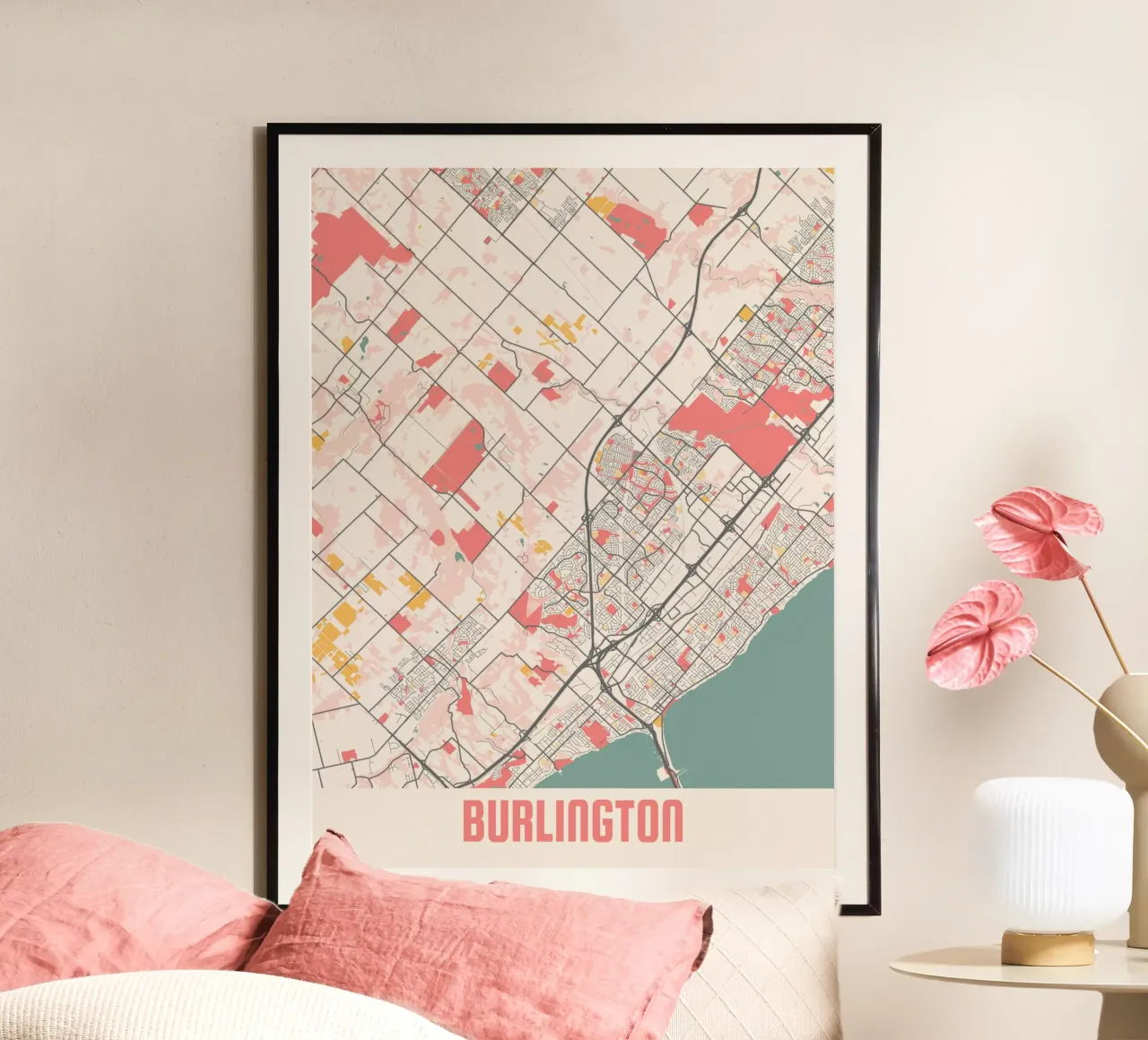 BURLINGTON poster da Travelstudio