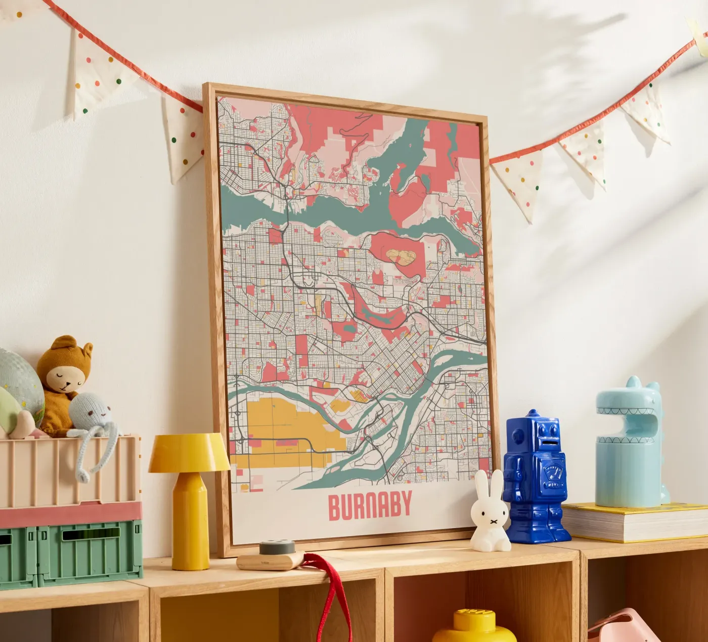 BURNABY Acryl-Glas von Travelstudio