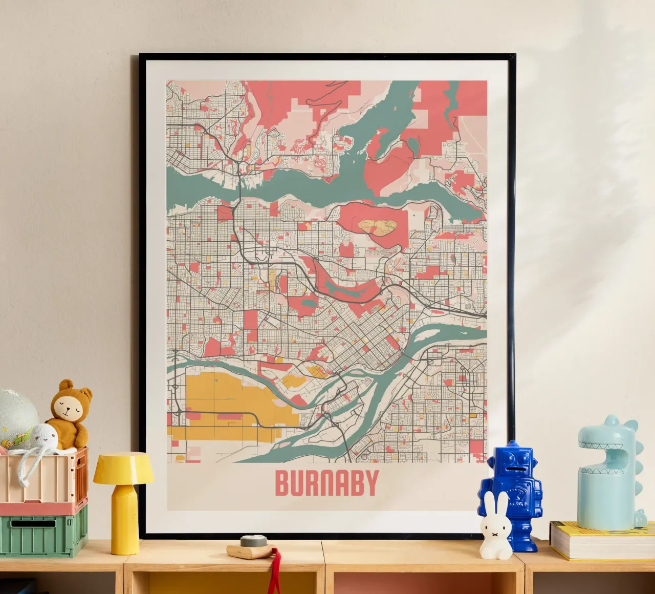 BURNABY poster da Travelstudio
