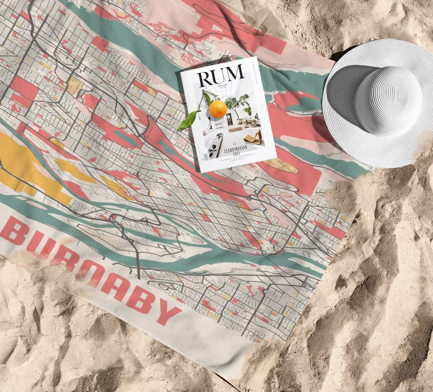 BURNABY telo mare da Travelstudio