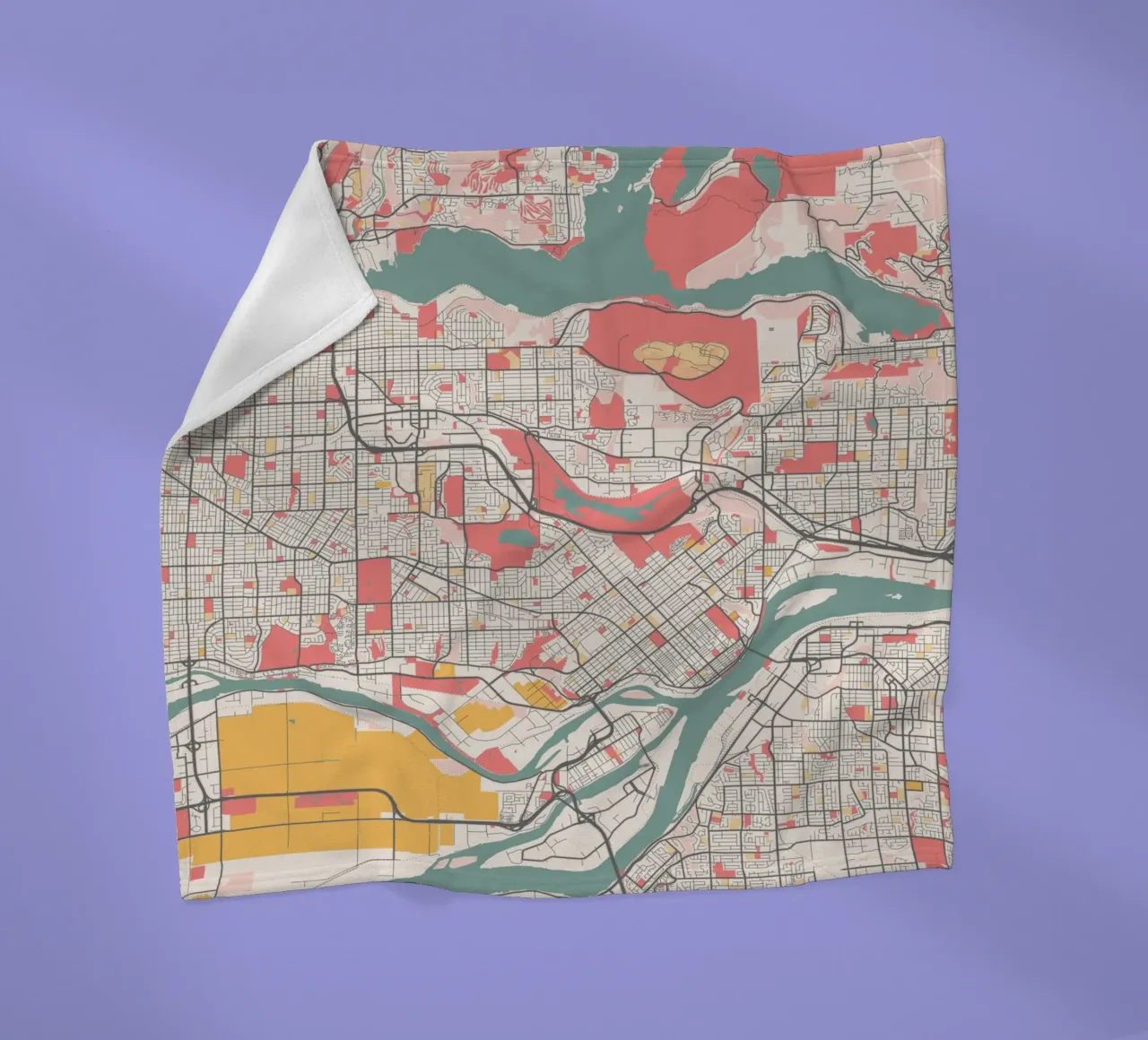 BURNABY coperta in pile da Travelstudio