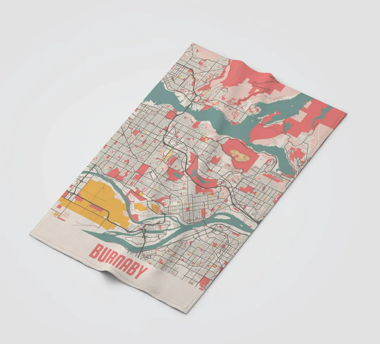 BURNABY coperta in pile da Travelstudio
