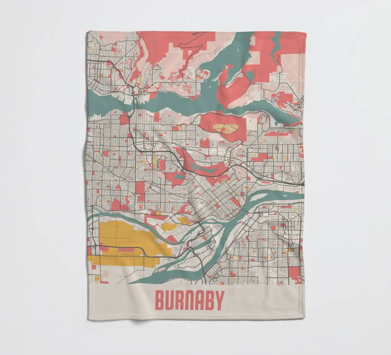 BURNABY coperta in pile da Travelstudio