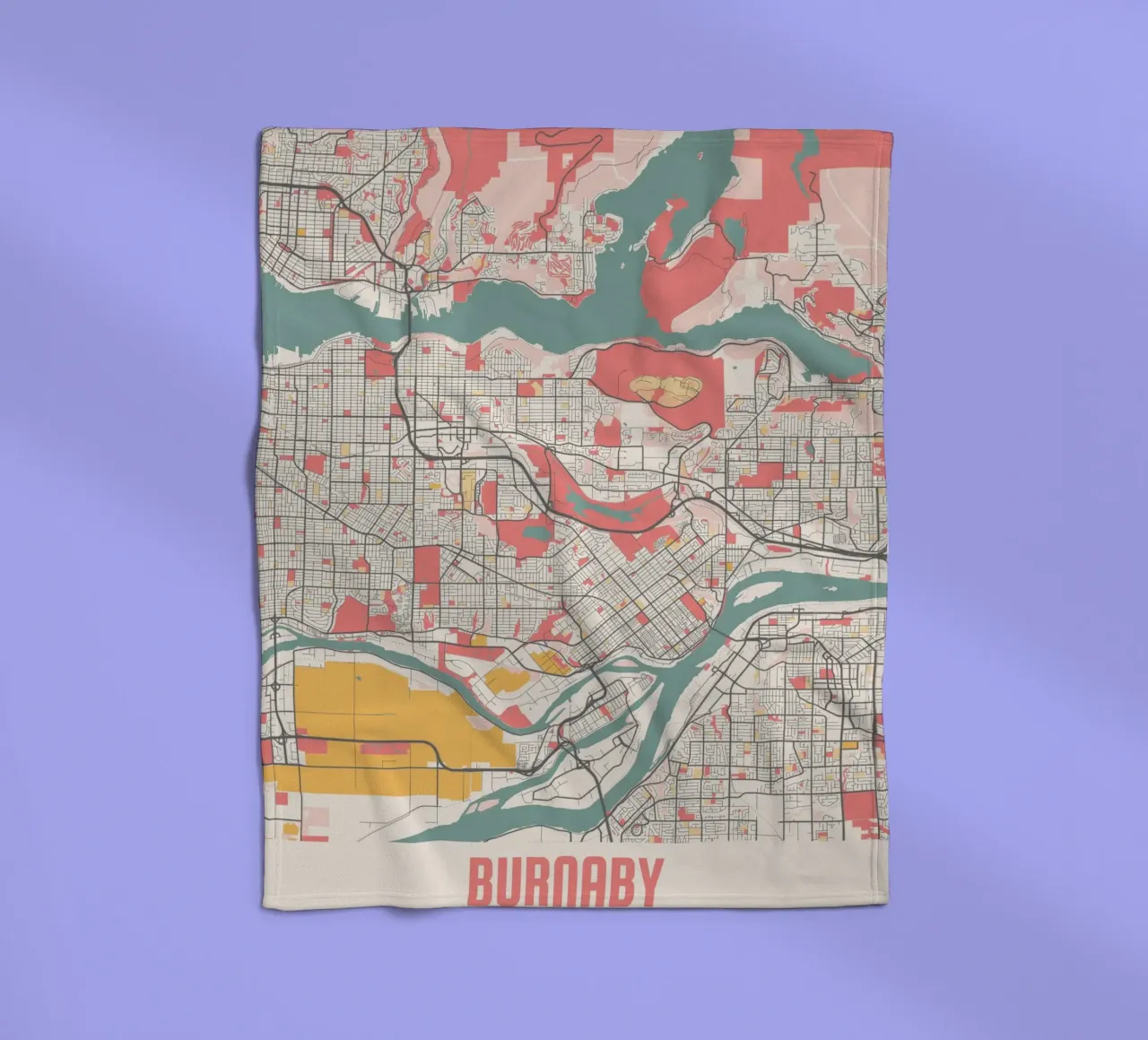 BURNABY coperta in pile da Travelstudio