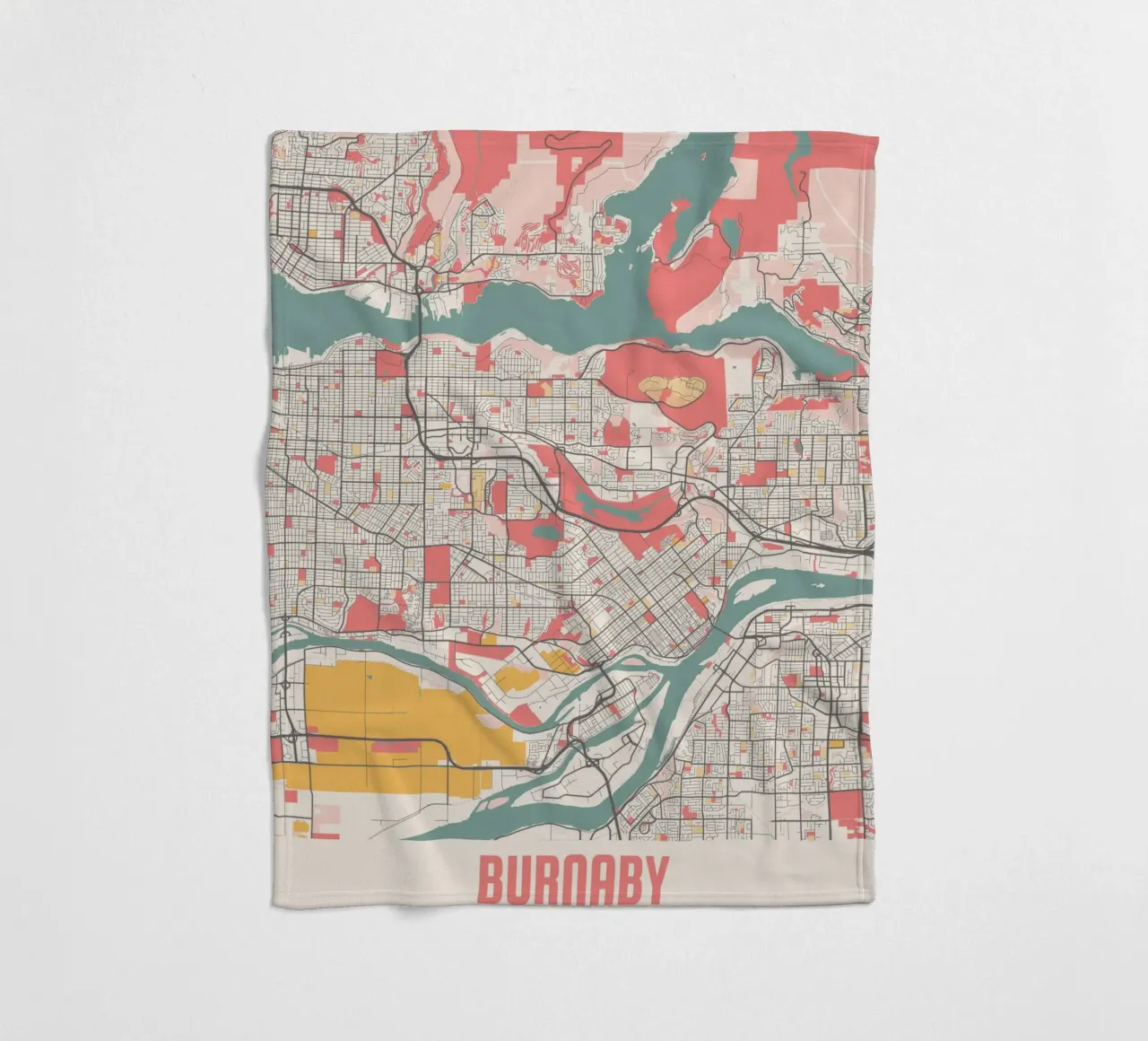 BURNABY coperta in pile da Travelstudio