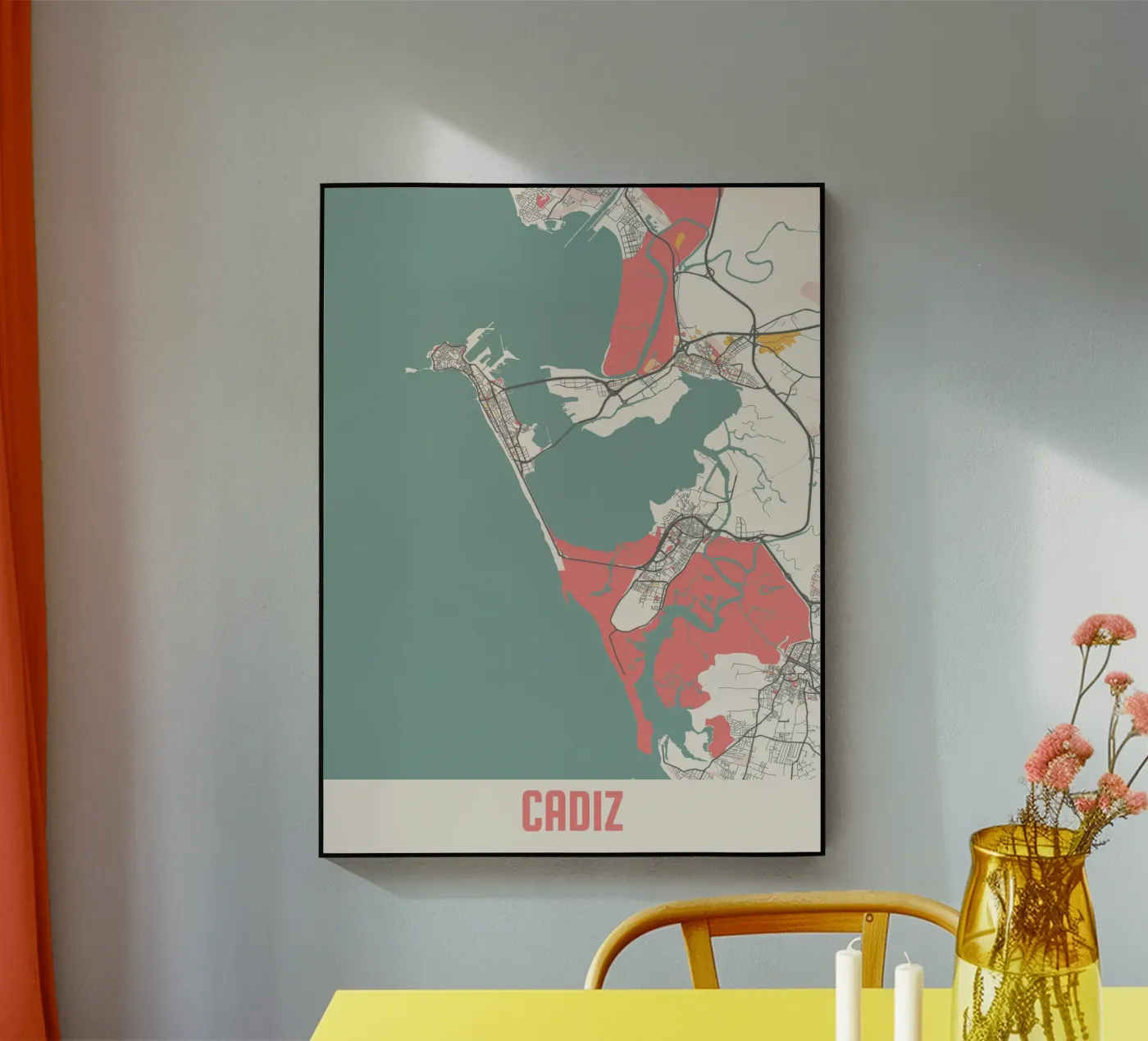 CADIZ Acryl-Glas von Travelstudio