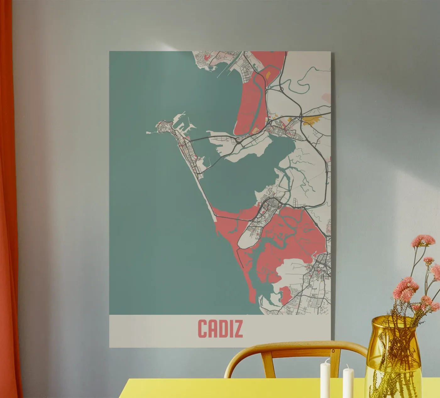 CADIZ Acryl-Glas von Travelstudio
