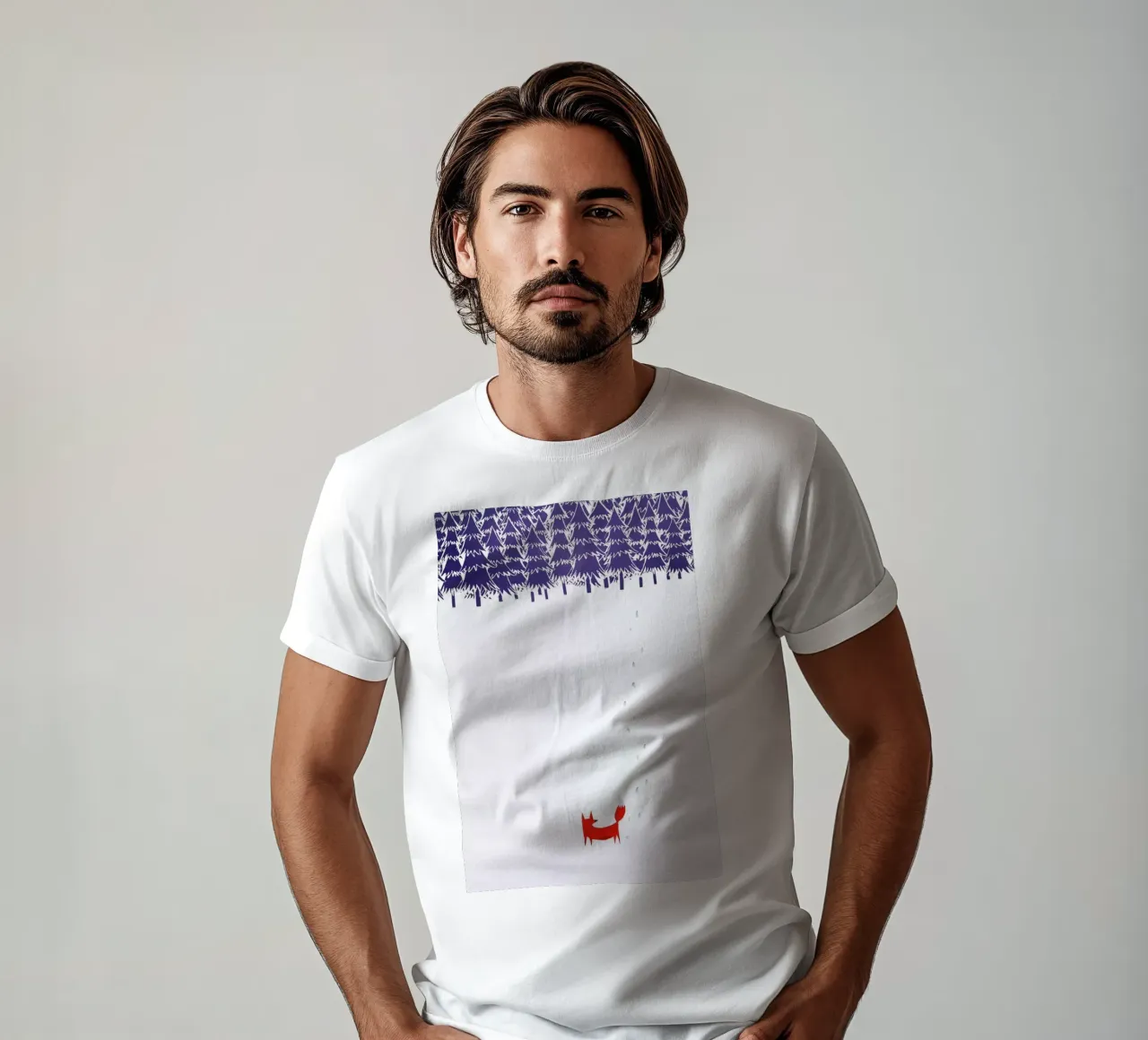 Alone in the Forest t-shirt da Róbert Farkas