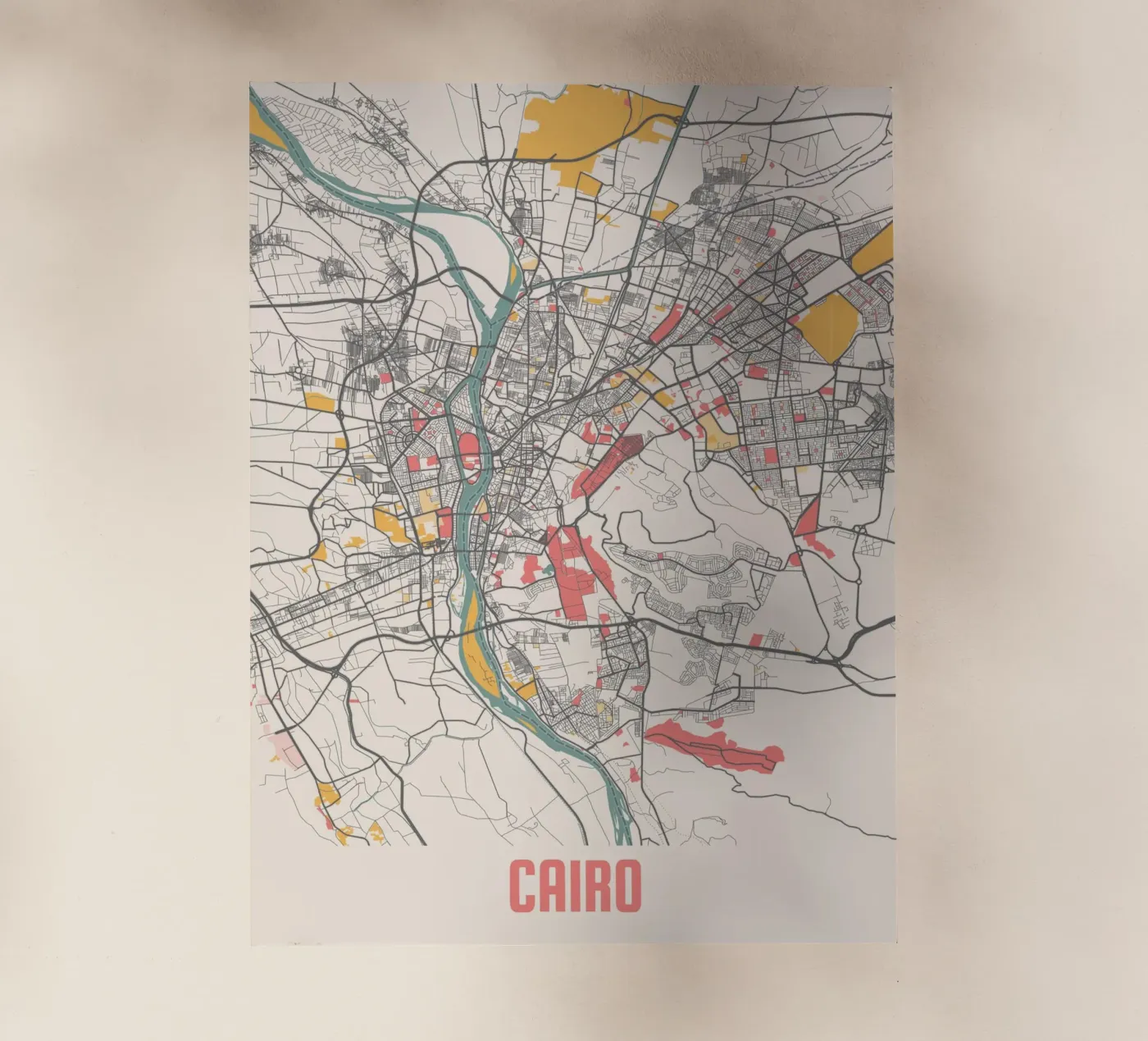 CAIRO backlit folie van Travelstudio