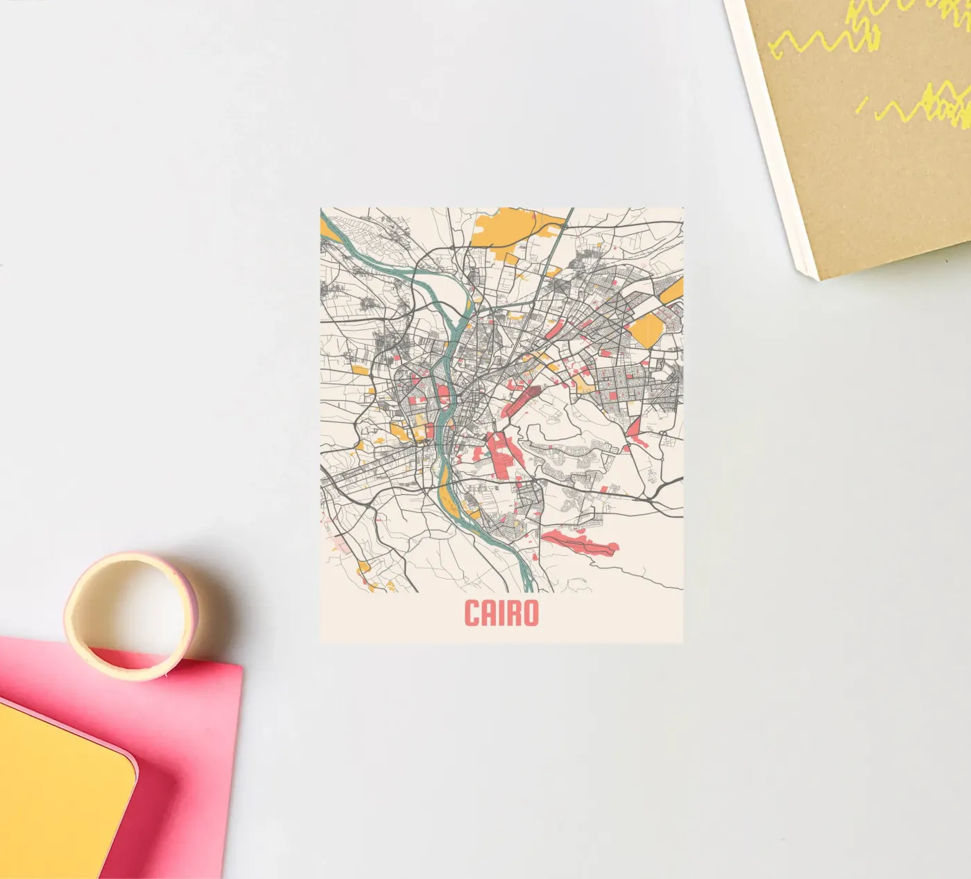 CAIRO sticker van Travelstudio