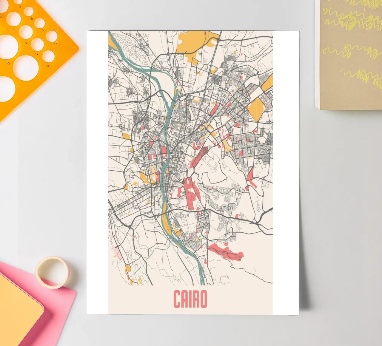 CAIRO sticker sheet by Travelstudio