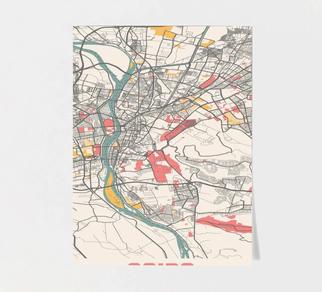 CAIRO sticker sheet by Travelstudio