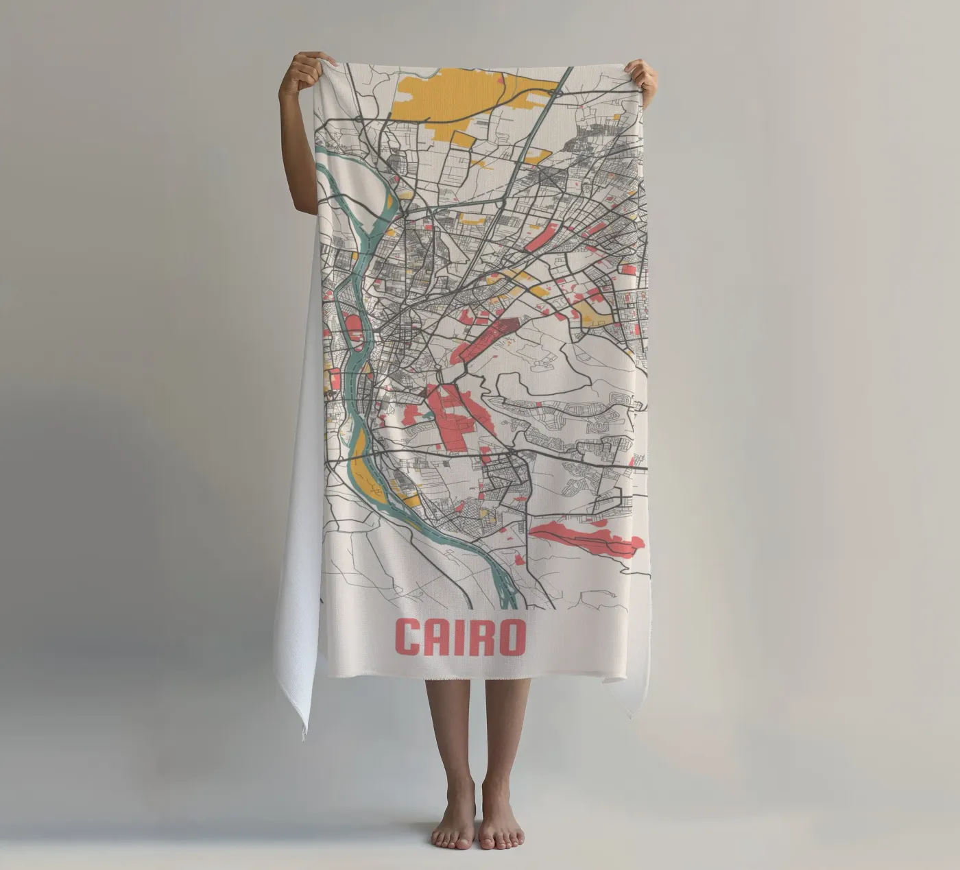 CAIRO strandhanddoek van Travelstudio