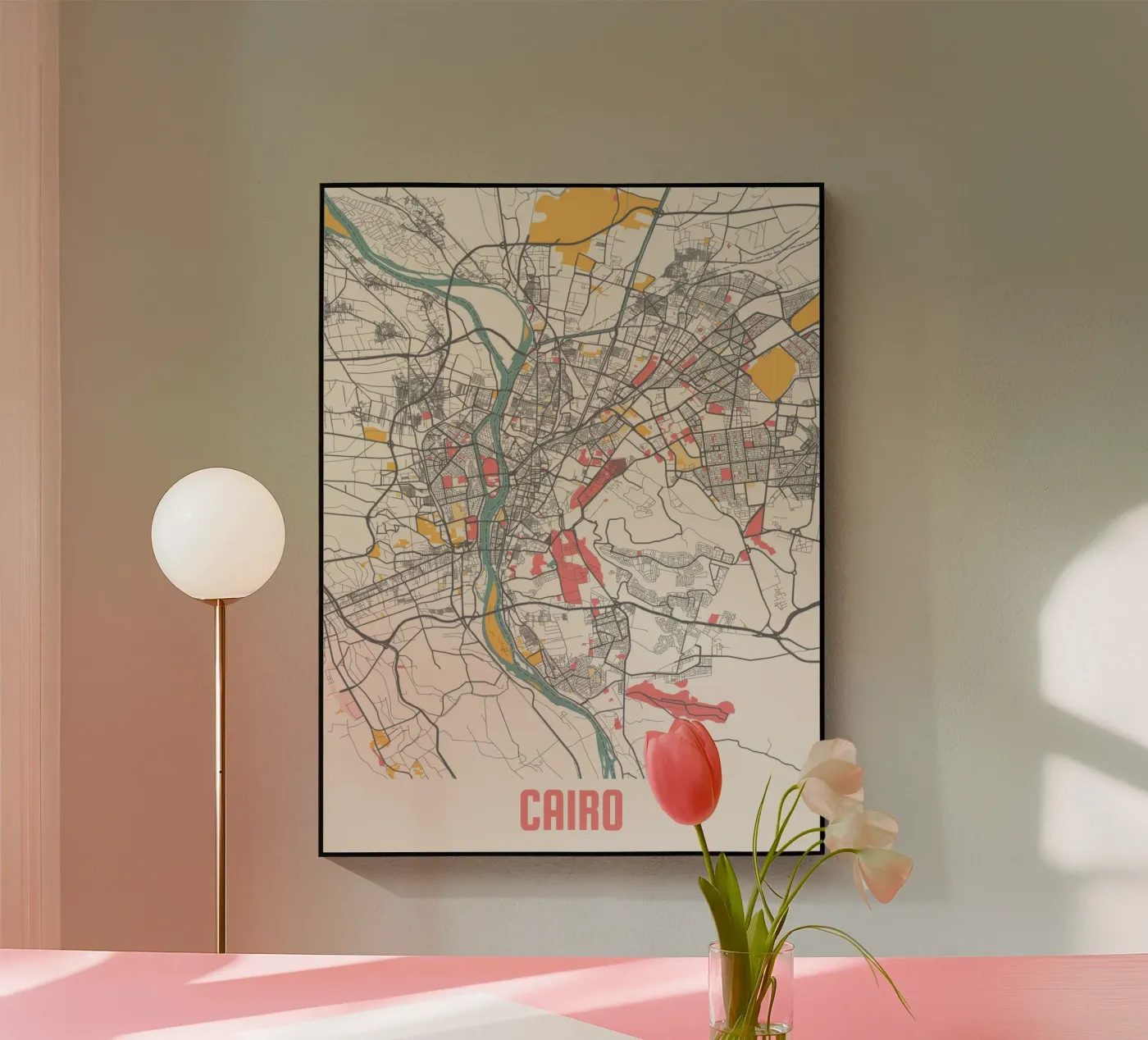 CAIRO plexiglas de Travelstudio