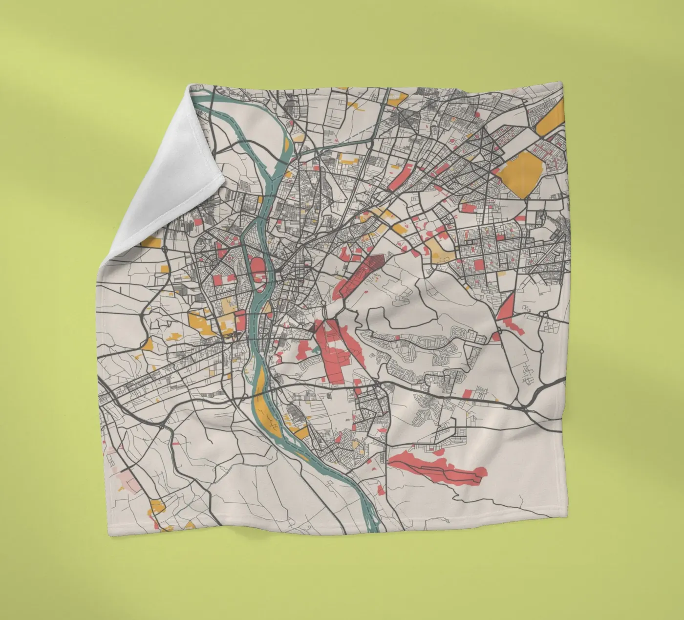 CAIRO fleecedeken van Travelstudio