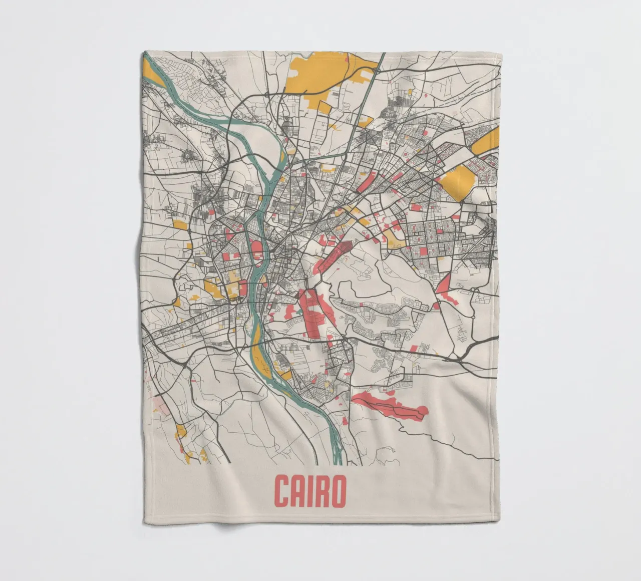 CAIRO fleecedeken van Travelstudio